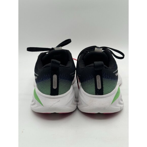 ASICS Novablast+ Running Shoes Women's 7.5 Black Green - Picture 3 of 10